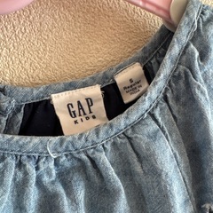 【お取引予定】 
GAP Kids 刺繍入りデニムブルー チュニック 120の画像