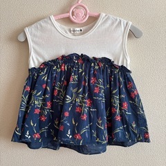 branshes 花柄チュニック 110サイズ