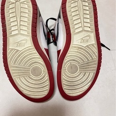 中古🌸👟美品 AIR JORDAN 1 ZOOM CMFT_エアジョーダン 1 ズーム 赤の画像