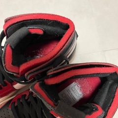 中古🌸👟美品 AIR JORDAN 1 ZOOM CMFT_エアジョーダン 1 ズーム 赤の画像