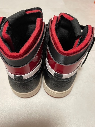 中古??美品 AIR JORDAN 1 ZOOM CMFT_エアジョーダン 1 ズーム 赤