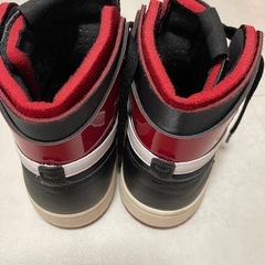 中古🌸👟美品 AIR JORDAN 1 ZOOM CMFT_エアジョーダン 1 ズーム 赤の画像
