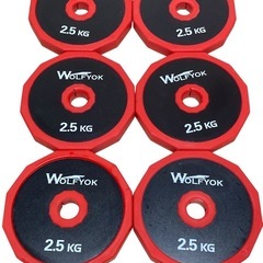 wolfyok ダンベルセット 3セット 42.5kgの画像