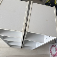 カラーボックス2個の画像