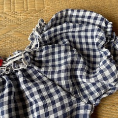 ショート丈トップスの画像