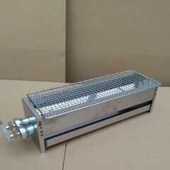 未使用品 直送します ネット専用品 ガス焼鳥機器 やきとり網付き...