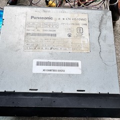 パナソニック　ストラーダ　CN-H510WD フルセグ　ナビの画像