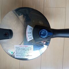 【あげます】パール金属 圧力鍋 5.5L IH対応 3層底 切り替え式 レシピ付 クイックエコ H-5042 ステンレス鋼の画像
