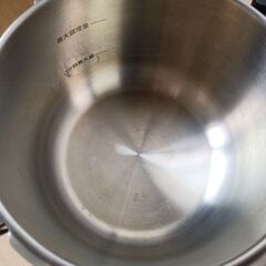 【あげます】パール金属 圧力鍋 5.5L IH対応 3層底 切り替え式 レシピ付 クイックエコ H-5042 ステンレス鋼の画像
