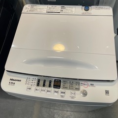 【ジモティー割】ハイセンス 2024年製 5.5kg 洗濯機（I...