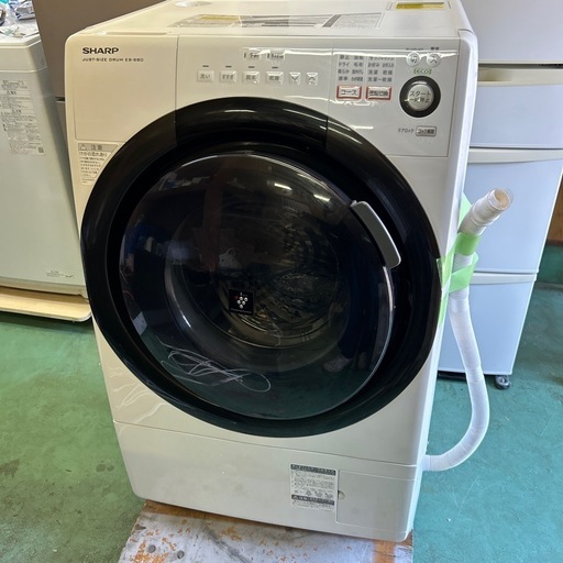 シャープ ドラム式洗濯乾燥機 6kg