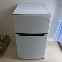 【譲ります】Hisense 2ドア冷蔵庫 HR-B95A（93L）