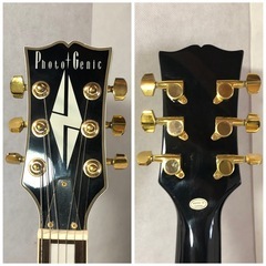 名）57.【現状品】PhotoGenic エレキギター LP-300/BKの画像