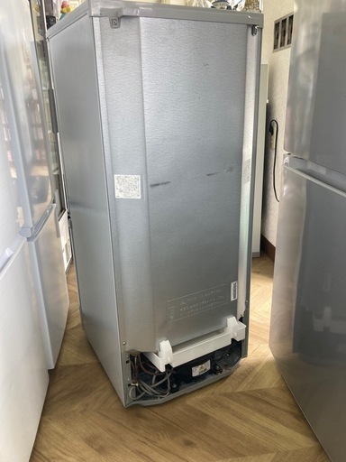 0373 SHARP シャープ 2019年製 ノンフロン冷凍冷蔵庫 SJ-D14F-S 137L