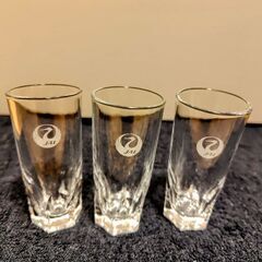JAL ノベルティショットグラス 3本セット