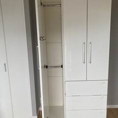 クローゼット　サイズ　高さ190の画像