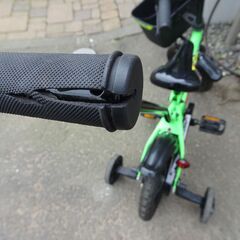 値下げ2000⇒1000　幼児用自転車２台　①バランスバイク(ペダル無自転車)　②補助輪付き自転車(手押し棒付き)の画像