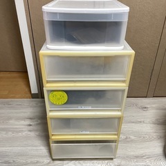 無印良品　収納ボックス４段