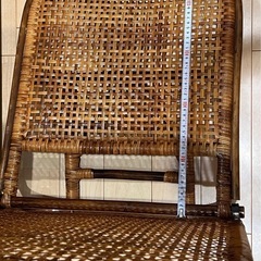 籐の座椅子　４脚の画像