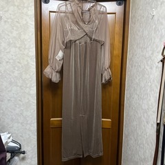 Ameri【未使用】ベロアチュールドレス　ワンピースの画像