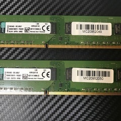 デスクトップパソコン用メモリ 8GB 2枚PC3L-12800の画像
