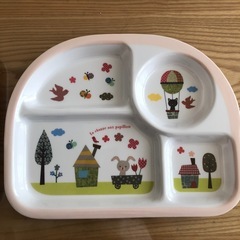 子ども用メラミンプレートセットの画像