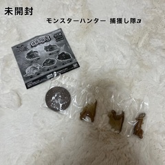 【未使用】モンスターハンター 捕獲隊3 フィギュアセットの画像