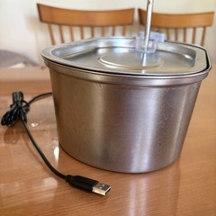【中古】　猫　自動給水器　Parnerの画像