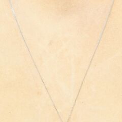 K18WG ダイヤモンド ネックレス 品番d23-385の画像