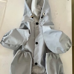 新品ペットのカッパ(XL・ブルーグレー)の画像