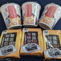 (493)【¥ 500 or 無料】ユッケジャンクッパ 韓国海苔