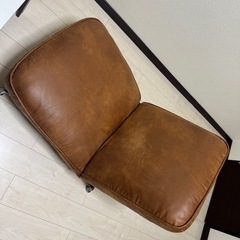 リクライニングソファ ヴィンテージ風 レザー