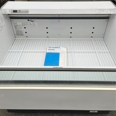 【動確済み】2019年 三菱 平型 オープン冷蔵ショーケース SK-MS480ARF(B) 単相 100V 198L 冷蔵オープンショーケース 幅1200 厨房 大阪発の画像