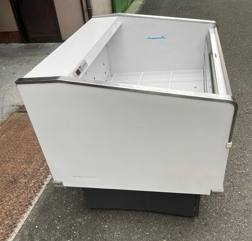 【動確済み】2019年 三菱 平型 オープン冷蔵ショーケース SK-MS480ARF(B) 単相 100V 198L 冷蔵オープンショ