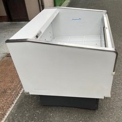 【動確済み】2019年 三菱 平型 オープン冷蔵ショーケース SK-MS480ARF(B) 単相 100V 198L 冷蔵オープンショーケース 幅1200 厨房 大阪発の画像