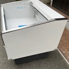 【動確済み】2019年 三菱 平型 オープン冷蔵ショーケース SK-MS480ARF(B) 単相 100V 198L 冷蔵オープンショーケース 幅1200 厨房 大阪発の画像