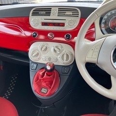 かわいいフィアット500車検付きすぐ乗れます！の画像