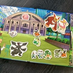 ポケモン　マグネット絵本
の画像