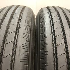 【新車外し】24年製 YOKOHAMA RY108A 205/85R16 117/115L LT 16インチ ライトトラック用 夏タイヤ 2本 タイタン キャンター等(KTJ482)クレジットカード QRコード決済可能の画像