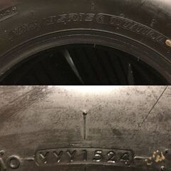 【新車外し】24年製 YOKOHAMA RY108A 205/85R16 117/115L LT 16インチ ライトトラック用 夏タイヤ 6本 アトラス デュトロ エルフ等(KTJ483)クレジットカード QRコード決済可能の画像