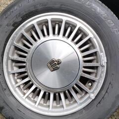 130系クラウン　５本 旧車　純正ホイール　185/70/R14の画像