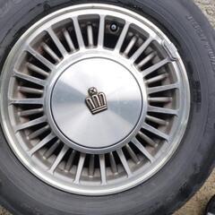 130系クラウン　５本 旧車　純正ホイール　185/70/R14の画像