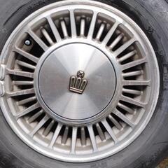 130系クラウン　５本 旧車　純正ホイール　185/70/R14の画像