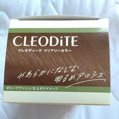 CLEODiTE クレオディーテ クリアリーカラー　オリーブアッシュ　白髪用ヘアカラー乳液の画像