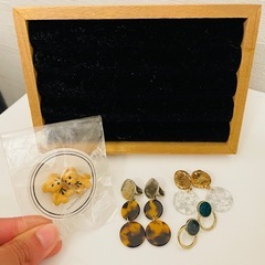 イヤリングとアクセサリーBOX
