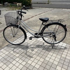 26インチ自転車　防犯登録解除済み