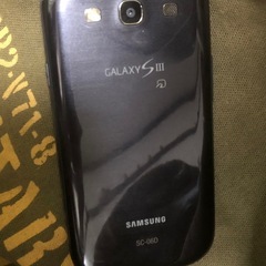画面割れあり　GALAXY S Ⅲ 32GB ドコモ SC-06D ワンセグの画像