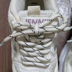 JENNI ジェニイ スニーカー 白 21cmの画像