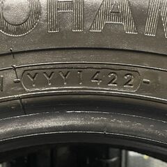 YOKOHAMA BluEarth-Van RY55 155/80R14 88/86N LT 14インチ 夏タイヤ 2本 22年製 バリ溝 プロボックス サクシード等　(KTB270)クレジットカード QRコード決済可能の画像