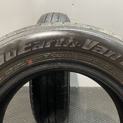 YOKOHAMA BluEarth-Van RY55 155/80R14 88/86N LT 14インチ 夏タイヤ 2本 22年製 バリ溝 プロボックス サクシード等　(KTB270)クレジットカード QRコード決済可能の画像